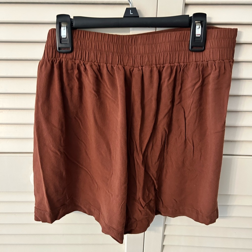 Wildfox Rust rayon Shorts - Picture 2 of 7